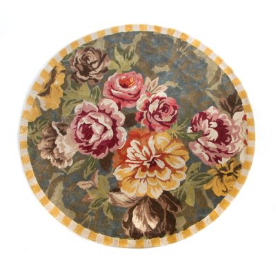 Bloomsbury Garden 6' Round Rug mackenzie-childs Panama 0