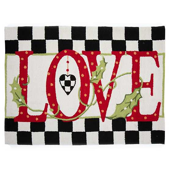 Patience Brewster Love Rug - 3' x 4'