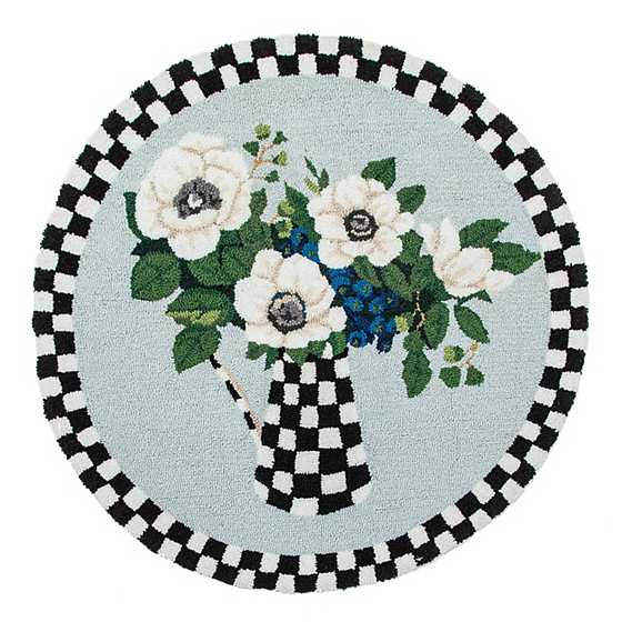 Anemones Pitcher Rug - 3' Round image two