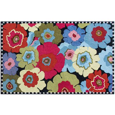 Always Flowers Indoor/Outdoor Rug - 5' x 8' mackenzie-childs Panama 0