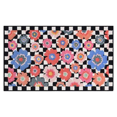 Checked Dolce Vita 3' x 5' Indoor/Outdoor Rug mackenzie-childs Panama 0