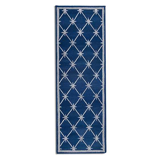 Brighton Pavilion Indoor/Outdoor Rug - 2'6" x 8' Runner - Royal image two