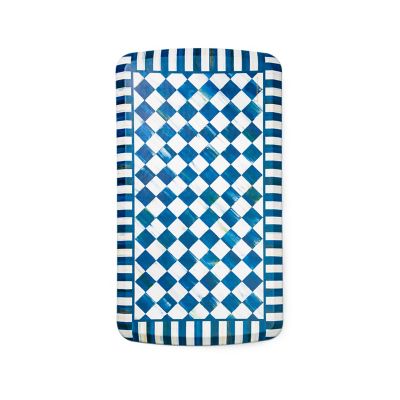 MacKenzie-Childs  Royal Check Bath Towel