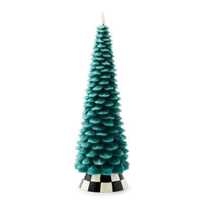 Tree Tall Flameless Candle mackenzie-childs Panama 0