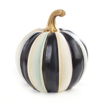 Courtly Stripe Pumpkin - Small mackenzie-childs Panama 0