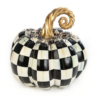 Beaded Check Pumpkin - Medium mackenzie-childs Panama 0