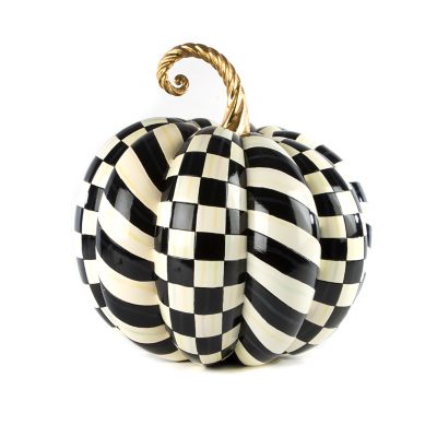 Courtly Check Gold Medal Pumpkin mackenzie-childs Panama 0