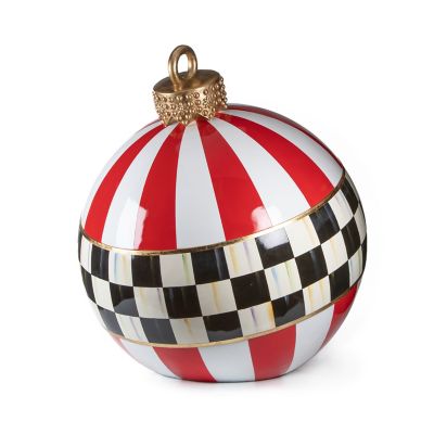 Jolly Stripe Outdoor Ornament mackenzie-childs Panama 0