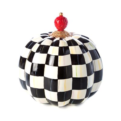 Courtly Check Pumpkins