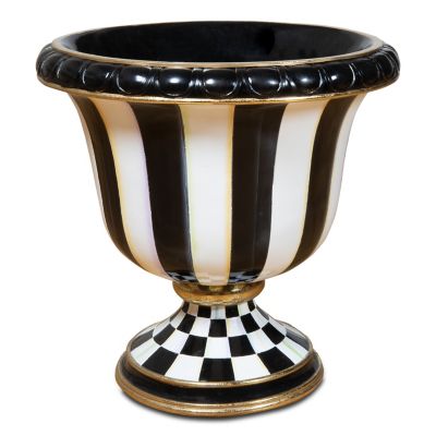 Courtly Stripe Urn