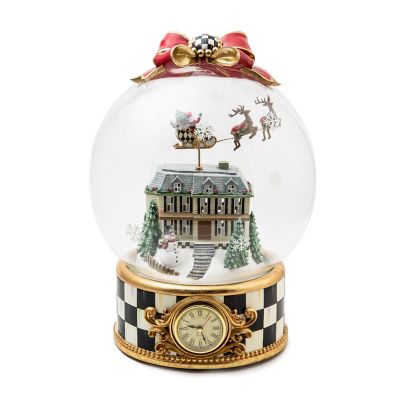 MacKenzie-Childs Christmas Magic Globe Clock