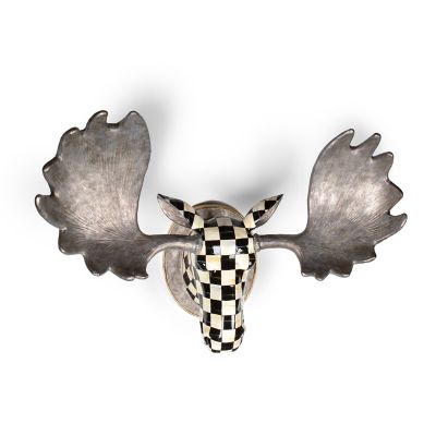 Farmhouse Moose Head Wall Mount mackenzie-childs Panama 0