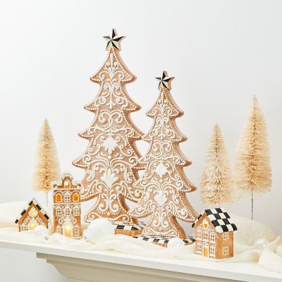 Räder Design Winter Forest Porcelain Trees, Set of 4 — Gingerbread World