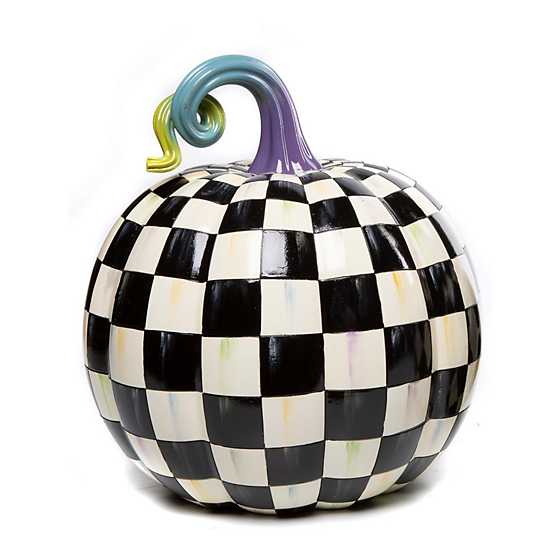 Fortune Teller Courtly Check Pumpkin - Large