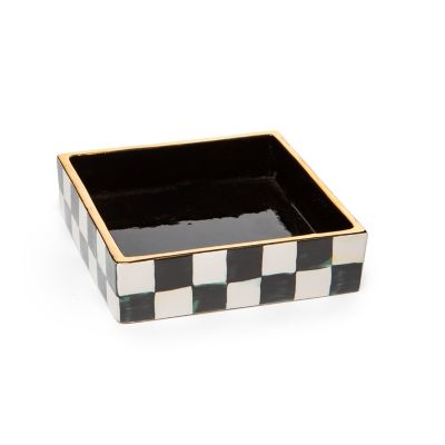 Courtly Check Cocktail Napkin Holder mackenzie-childs Panama 0