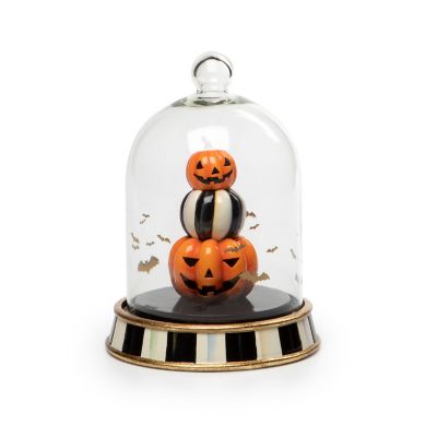 Halloween Stacked Pumpkins Cloche mackenzie-childs Panama 0