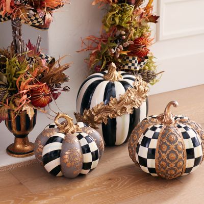 MacKenzie-Childs | Courtly Floral Venetian Pumpkin