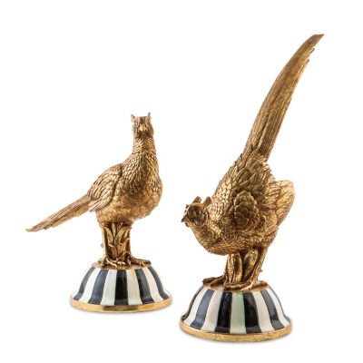 Golden Pheasant Figures - Set of 2 mackenzie-childs Panama 0