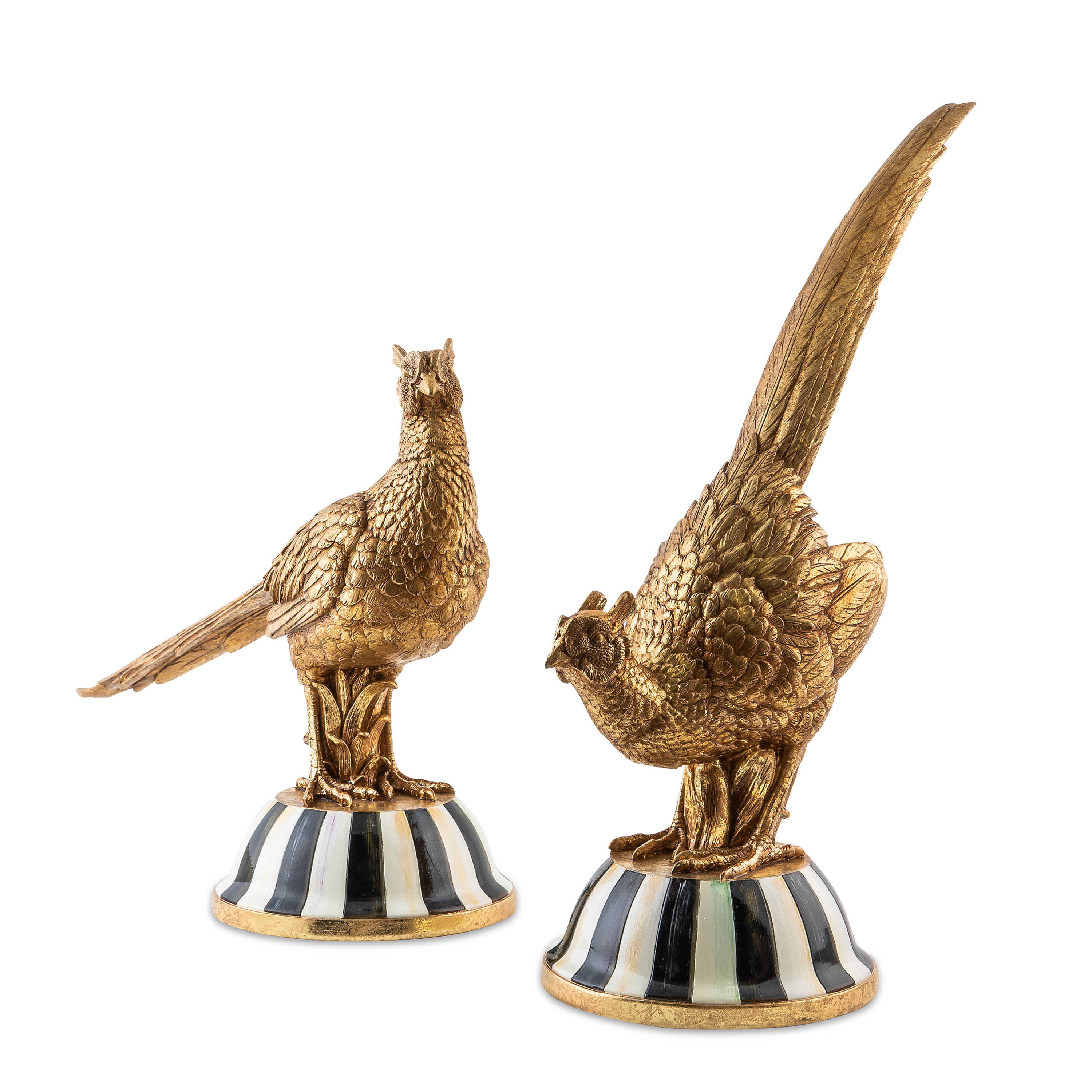 Golden Pheasant Figures - Set of 2 mackenzie-childs Panama 0