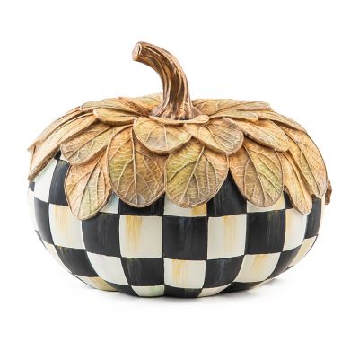 MacKenzie-Childs | Natural Foliage Pumpkin - Small