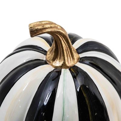 MacKenzie-Childs | Courtly Stripe Glossy Small Pumpkin