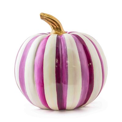 Plum Stripe Medium Pumpkin mackenzie-childs Panama 0