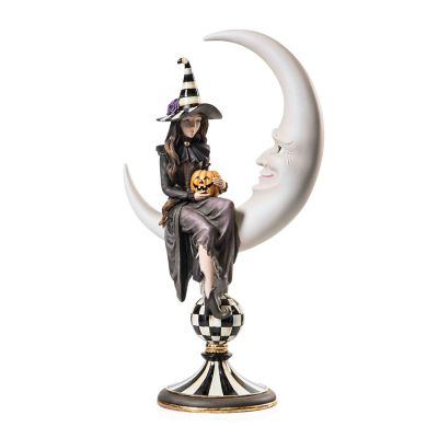 Spellbound Witch & Moon Figure mackenzie-childs Panama 0