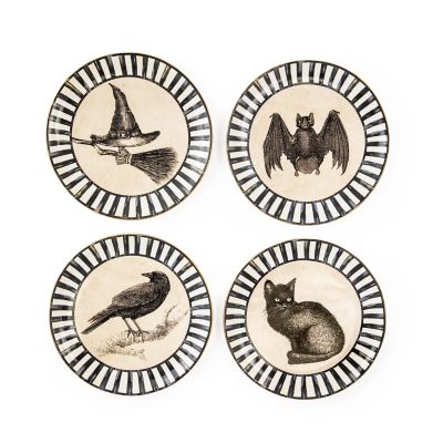 Spellbound Dessert Plates - Set of 4 mackenzie-childs Panama 0