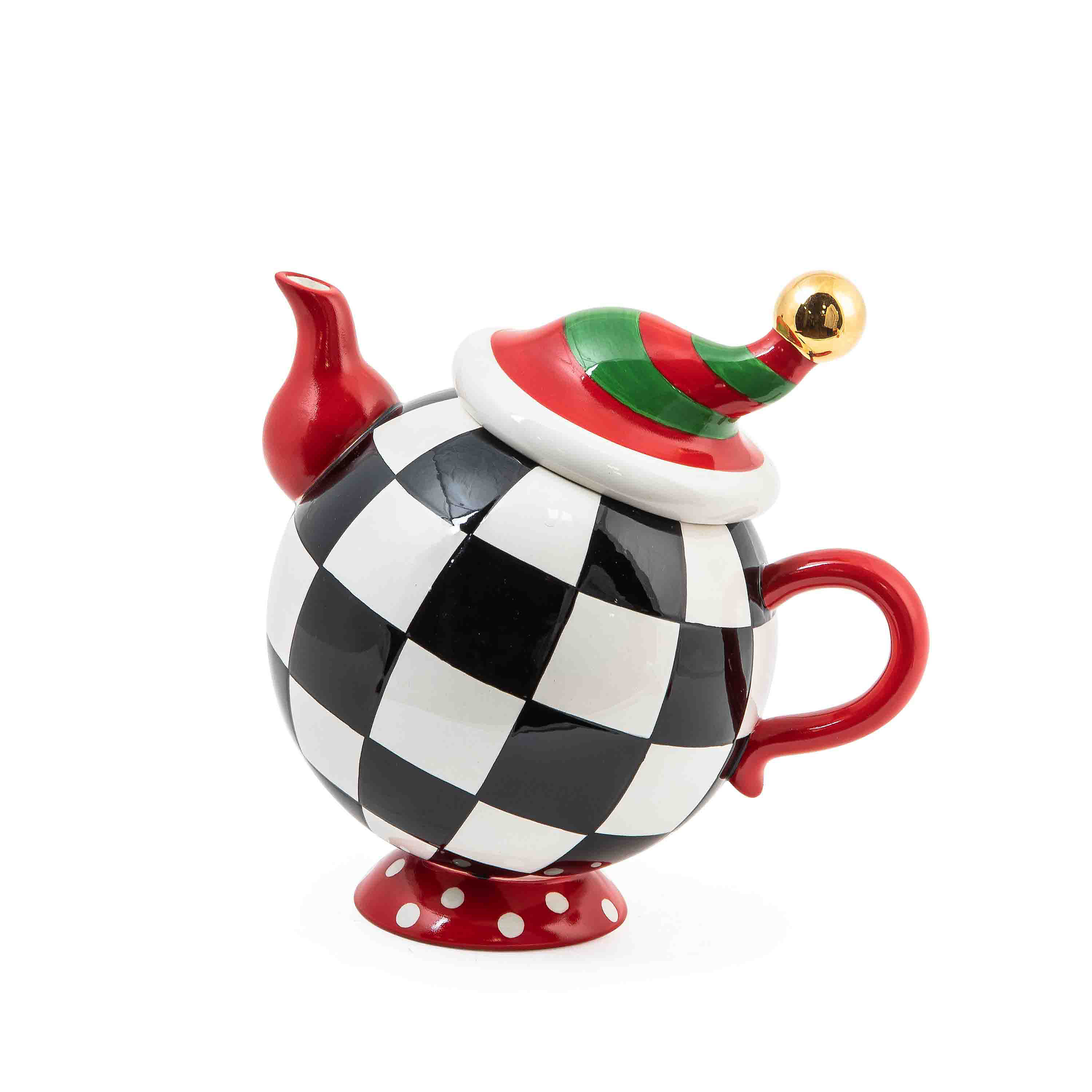 Granny Kitsch Tipsy Teapot mackenzie-childs Panama 0