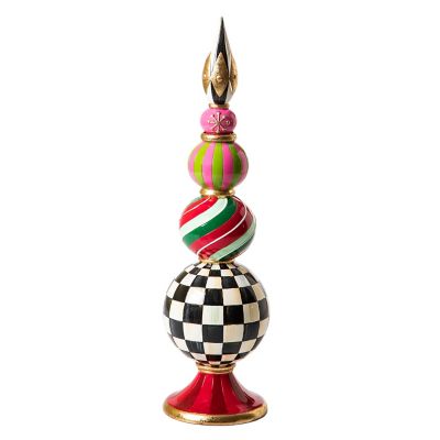 Granny Kitsch Finial Medium Candle Holder mackenzie-childs Panama 0