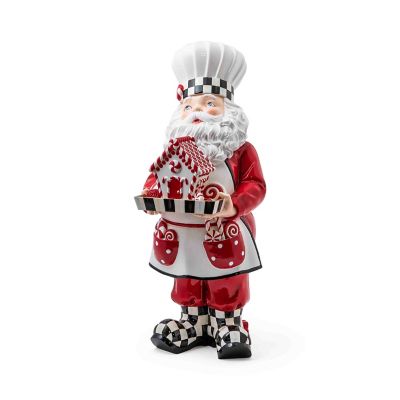 Peppermint Chef Santa Figure mackenzie-childs Panama 0