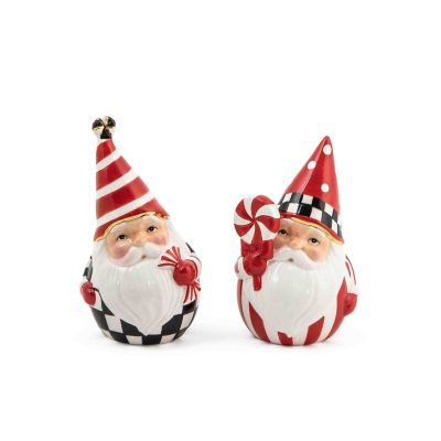 Peppermint Salt & Pepper Set mackenzie-childs Panama 0