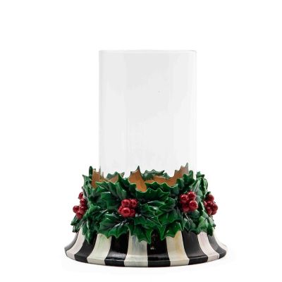 Holly Pillar Candle Holder mackenzie-childs Panama 0