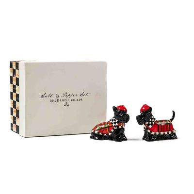 MacKenzie-Childs Cow Salt & Pepper Set