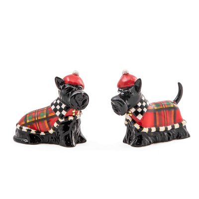 Tartastic Scottie Salt & Pepper Set mackenzie-childs Panama 0