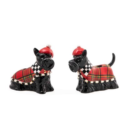 Tartastic Scottie Candle Holders, Set of 2 mackenzie-childs Panama 0