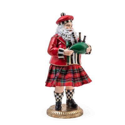 Tartastic Tabletop Santa mackenzie-childs Panama 0