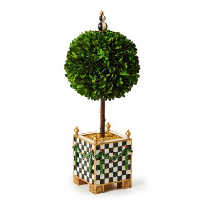 Emerald Luxe Boxwood Topiary mackenzie-childs Panama 0