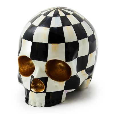 Courtly Check Skull mackenzie-childs Panama 0