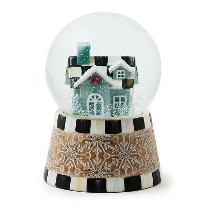 Farmhouse Holiday Snow Globe mackenzie-childs Panama 0