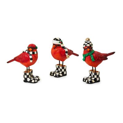 Cozy Christmas Cardinals, Set of 3 mackenzie-childs Panama 0