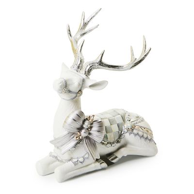 Crystal Palace Resting White Deer mackenzie-childs Panama 0