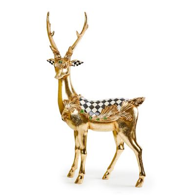 Emerald Luxe Standing Gold Deer mackenzie-childs Panama 0