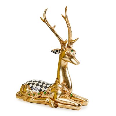 Emerald Luxe Resting Gold Deer mackenzie-childs Panama 0