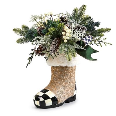 Farmhouse Holiday Boot Arrangement mackenzie-childs Panama 0