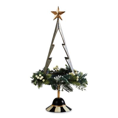 Farmhouse Holiday Galvanized Tabletop Tree mackenzie-childs Panama 0