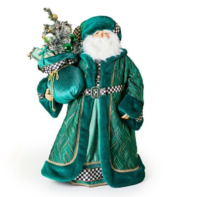 Emerald Luxe Large Santa with Gifts mackenzie-childs Panama 0