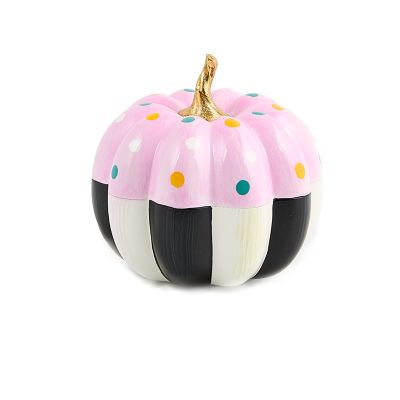 Cotton Candy Mini Dot Pumpkin mackenzie-childs Panama 0