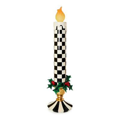 Courtly Illuminated Large Trophy Candle mackenzie-childs Panama 0