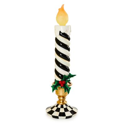 Courtly Illuminated Medium Trophy Candle mackenzie-childs Panama 0